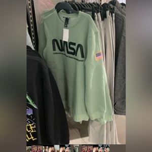 Green NASA Crewneck